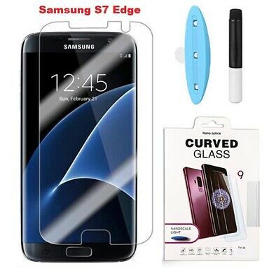 Захисне скло UV Full Glue для Samsung Galaxy S7 Edge G935 Clear 35630