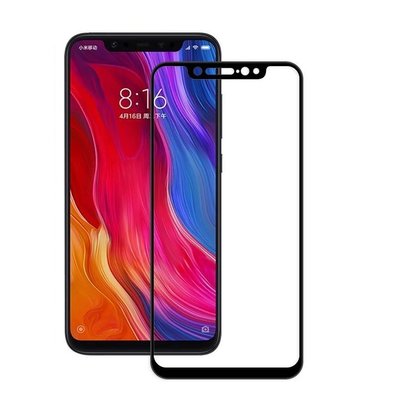 Защитное стекло Perfect HD+ для Xiaomi Mi 8 Black 57827