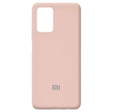 Чехол Silicone Cover для Xiaomi Redmi Note 10 Pro Розовый / Pudra 55399