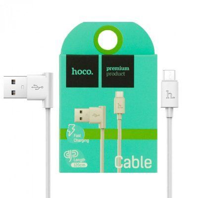 Кабель Hoco UPM10 USB - MicroUSB 2A 1.2м White 36519