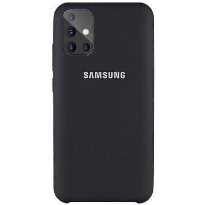 Чехол Silicone Case для Samsung Galaxy A71 Черный / Black 57927
