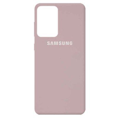 Чохол Silicone Cover для Samsung Galaxy A72 Рожевий / Pink Sand 54786