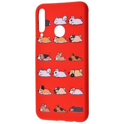 Чехол WAVE Fancy для Huawei P40 Lite E / Y7P 2020 Sleeping dogs / Red 50750