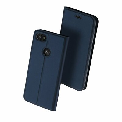 Чехол-книжка Dux Ducis для Motorola Moto E6 Play Синий 56673