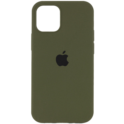 Чохол Silicone Case для Iphone 15 Plus Зелений / Dark Olive 81110