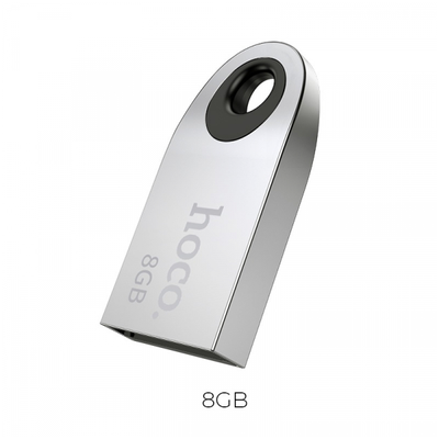 Флеш-пам'ять Hoco UD9 USB 2.0 8Gb Silver 85234