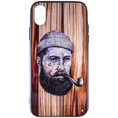 Чохол BARBER для Iphone XS Max з люлькою 34962