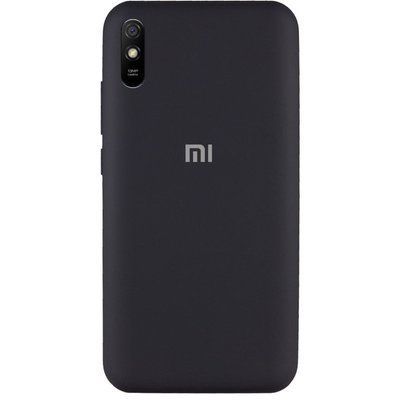 Чохол Silicone Cover для Xiaomi Redmi 9A Чорний / Black 46117