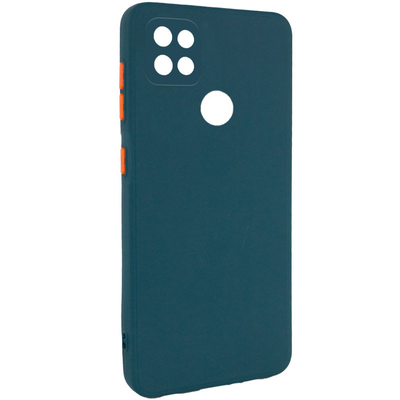 Чехол Square Full Camera для Xiaomi Redmi 10C / Poco C40 Зеленый 65207