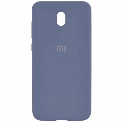 Чехол Silicone Cover для Xiaomi Redmi 8A Серый / Lavender Gray 38030