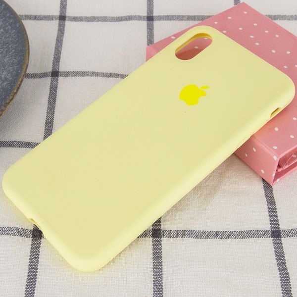 Чохол Silicone Case 360 для Iphone XR Жовтий / Mellow Yellow 53242