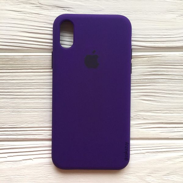 Чехол Silicone Case для Iphone XS Max Ultra Violet 31508