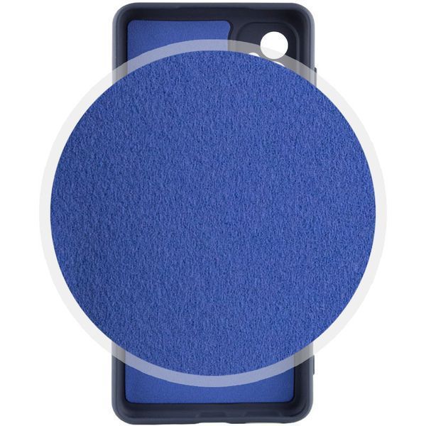 Чехол Silicone Cover Lakshmi AAA Full для Samsung Galaxy A24 Темно-синий / Midnight blue 70428