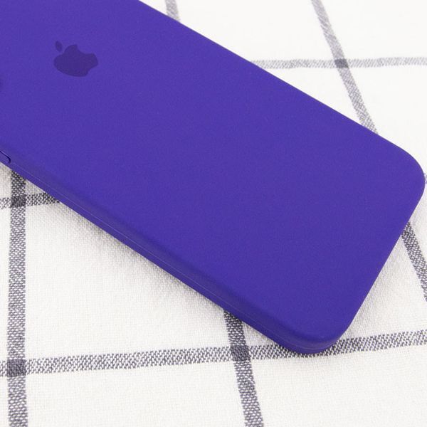Чохол Silicone Case Square для Iphone 7 / 8 / SE 2020 Фіолетовий / Ultra Violet 57008