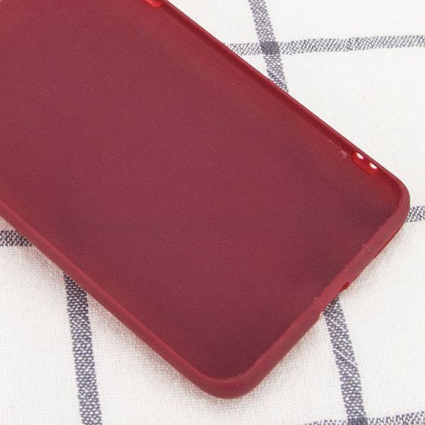 Чехол Matte для Xiaomi Redmi Note 10 5G / Poco M3 Pro Бордовый 56902