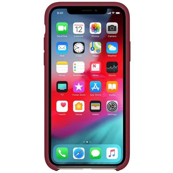 Чохол Silicone Case для Iphone 7 Plus / 8 Plus Бордовий / Maroon 47638