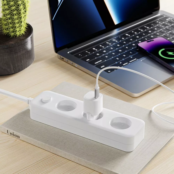 Мережевий зарядний пристрій Proove Silicone Power 20W Type-C White 84985