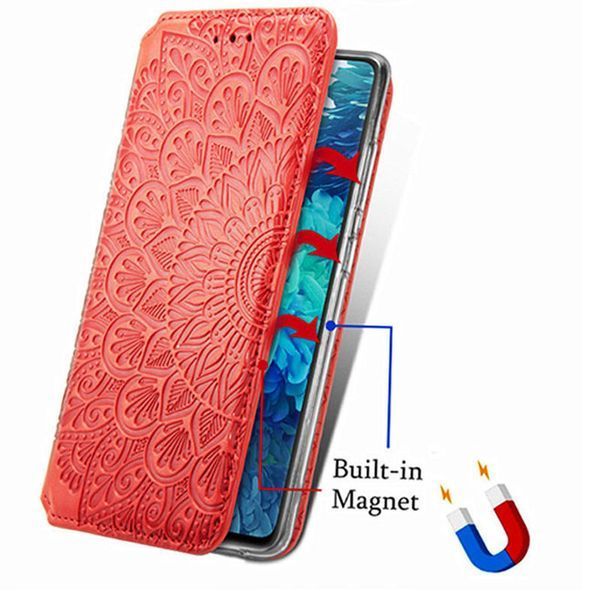 Чохол-книжка ETMA Mandal для Samsung Galaxy A52 / A52s Червоний 55807