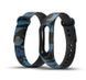 Ремешок Silicone для Xiaomi Mi Band 3/4 Camouflage Black / Blue 38729