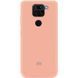 Чохол Silicone Cover A для Xiaomi Redmi Note 9 / Redmi 10X Рожевий / Flamingo 43244 1