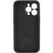 Чохол Silicone Case із захистом камери для Iphone 15 Pro Чорний / Black 83908 2