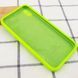 Чохол Silicone Case Square для Iphone X / XS Салатовий / Neon green 53329 3