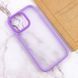 Чехол Metal Buttons для Iphone 15 Pro Сиреневый 81744 4