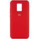 Чехол Silicone Cover для Xiaomi Redmi Note 9s / Note 9 Pro / Note 9 Pro Max Красный / Dark Red 57301
