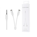 Кабель AUX Apple A+ MH028 3.5 2шт White 68068 1