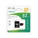 Карта пам'яті Apacer MicroSD 32GB UHS-1 Class 10 V10 A1 R100MB/s із адаптером Black 83706 2