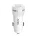 Автомобільний зарядний пристрій Hoco Z27 2USB / 2.4A White 57725