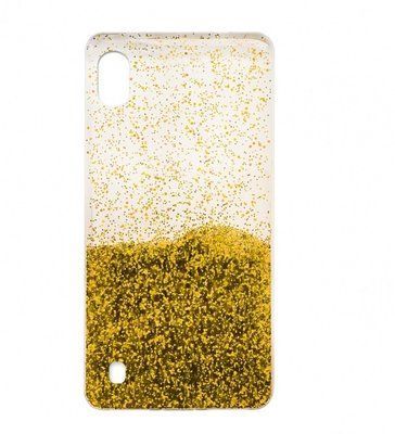 Чохол з блискітками Fashion для Samsung Galaxy A10 2019 A105 Gold 40102
