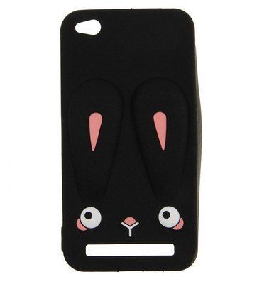 Чехол 3D TOTO Silicone Rabbit для Xiaomi Redmi 5A Black 41645