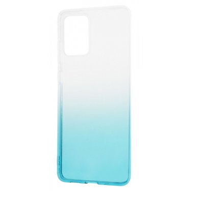 Чехол Gradient для Xiaomi Redmi Note 10 / Note 10s / Poco M5s White / turquoise 54353