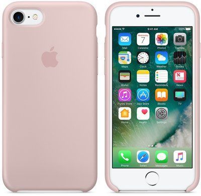 Чехол Silicone Case HC для Iphone 7 / 8 / SE 2020 Pink sand 57392