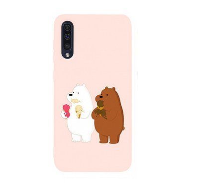Чохол TOTO для Samsung Galaxy A50/A30s Bear Icecreame Sand pink 55531