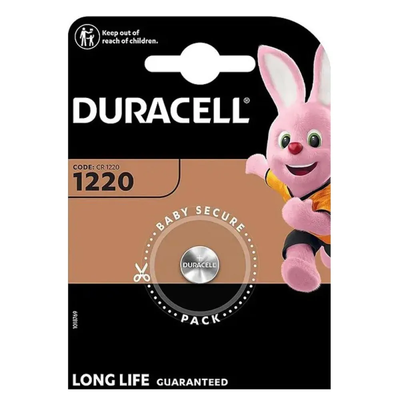 Батарейка Duracell CR1220 3V 1шт 87539