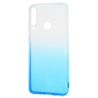 Чехол Gradient для Huawei Y6P White blue 43437