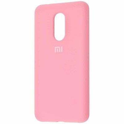 Чохол Silicone Cover для Xiaomi Redmi 5 Plus Light pink 38330