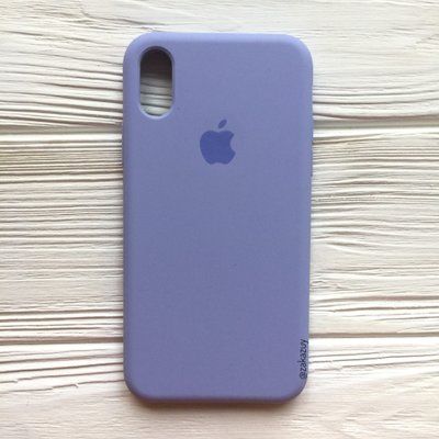 Чехол Silicone Case для Iphone X / XS Lilac 31101