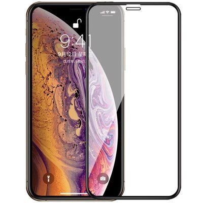 Защитное стекло Nano Glass для Iphone XS Max / 11 Pro Max Black 56458