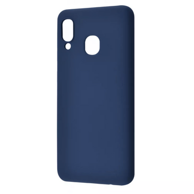 Чохол WAVE Colorful з мікрофиброю для Samsung Galaxy A20 / A30 Blue 59971