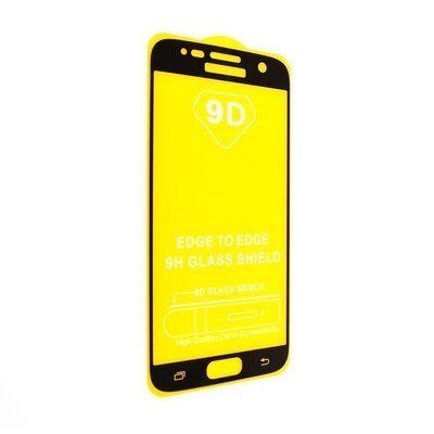 Защитное стекло 9D Full для Samsung Galaxy S7 G930 Black 41857