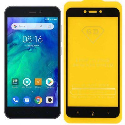 Защитное стекло 6D Full для Xiaomi Redmi 4A Black 50371