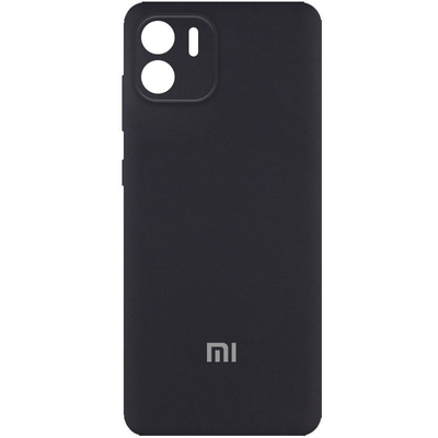 Чехол Silicone Full Camera AA для Xiaomi Redmi A1 Черный / Black 66895