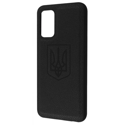 Чехол WAVE Ukraine Leather для Samsung Galaxy A23 Coat of arms 65741