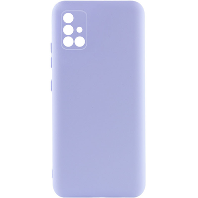 Чехол Silicone Lakshmi A Full Camera для Samsung Galaxy A51 Сиреневый / Dasheen 63125
