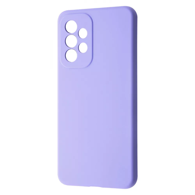 Чехол Silicone WAVE Full для Samsung Galaxy A33 5G Light purple 61208