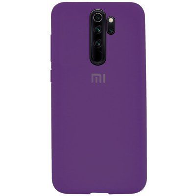 Чохол Silicone Cover для Xiaomi Redmi Note 8 Pro-Purple 36493