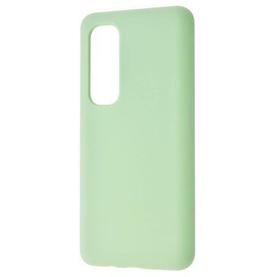 Чохол Silicone WAVE Full для Xiaomi Mi Note 10 Lite Mint gum 45310